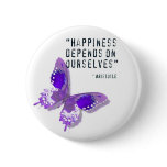 Happiness Purple Butterfly