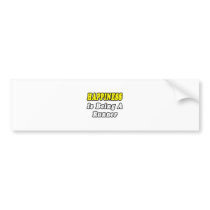 Happiness...Runner Bumper Sticker