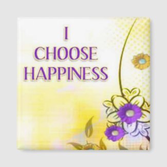 Happiness ...Self affirmation statement magnets magnet