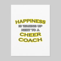 Happiness .. Waking Up .. Cheer Coach Postcards