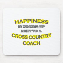 Happiness .. Waking Up .. Cross Country Coach Mousepad