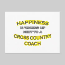 Happiness .. Waking Up .. Cross Country Coach Post Card