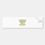 Happiness .. Waking Up .. HPLC Expert Bumper Sticker