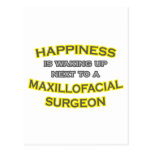 Happiness .. Waking Up .. Maxillofacial Surgeon Postcards