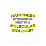 Happiness .. Waking Up .. Molecular Biologist Postcards