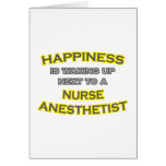 Happiness .. Waking Up .. Nurse Anesthetist Cards