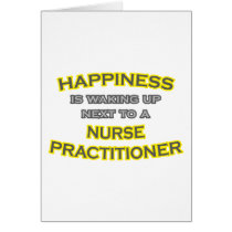 Happiness .. Waking Up .. Nurse Practitioner cards