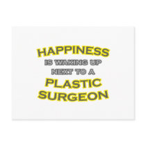 Happiness .. Waking Up .. Plastic Surgeon postcards