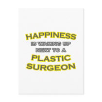 Happiness .. Waking Up .. Plastic Surgeon postcards