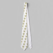 Happiness .. Waking Up .. Track Coach Custom Tie