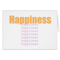 Happiness Words cards