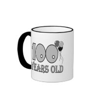 Happy 100th Birthday Gifts and Birthday Apparel Mug