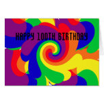 Happy 100th Birthday Greeting Card