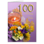 Happy 100th Birthday Greeting Card