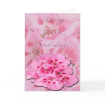 Happy 100th Birthday/hydrangeas Card