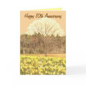 Happy 10th Anniversary Card by KathyHenis Happy 10th Anniversary Card