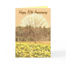 Happy 10th Anniversary Card by KathyHenis Happy 10th Anniversary Card