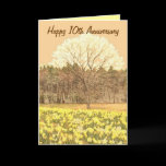 Happy 10th Anniversary Card