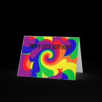 Happy 10th Birthday cards