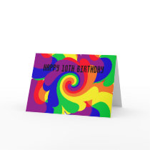 Happy 10th Birthday cards