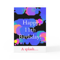 Happy 11th Birthday! cards by RunBikePaddle Happy 11th Birthday! cards