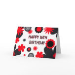 Happy 16th Birthday Card