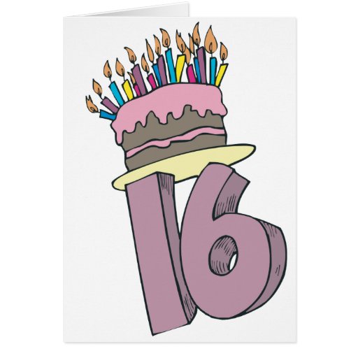 Happy 16th Birthday! Cards | Zazzle