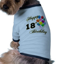 Happy 18th Birthday Gifts pet clothing