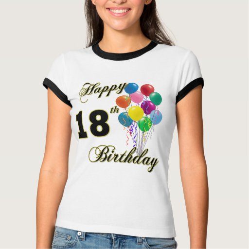 18th Birthday T Shirts Ideas