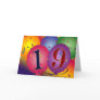 Happy 19th birthday greeting cards