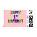 Happy 1st Birthday - Baby Birthday Gifts postage by BirthdayZone Happy 1st Birthday - Baby Birthday Gifts postage