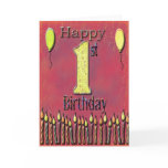 Happy 1st Birthday Cards