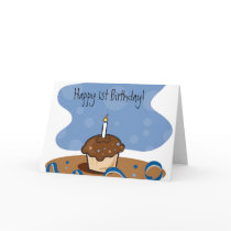 Happy 1st Birthday! Card by Celebration4all Happy 1st Birthday! Card