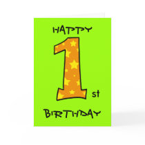 Happy 1st birthday cards by jsoh Happy 1st birthday cards