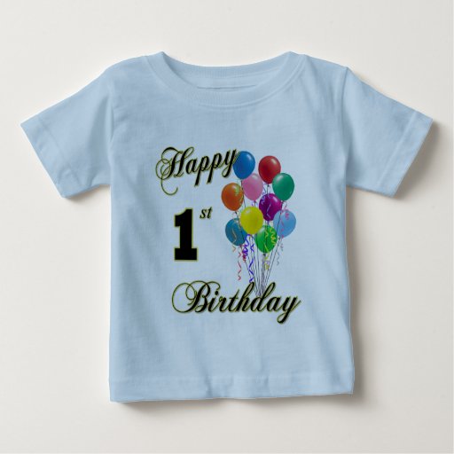 t shirt for 1st birthday