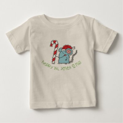 Happy 1st Christmas 2 Me Infant Bodysuit shirt
