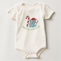 Happy 1st Christmas 2 Me Infant Bodysuit t-shirts