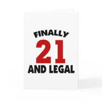 Happy 21 Birthday Cards