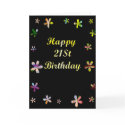 Happy 21St Birthday cards by TheStampStore Happy 21St Birthday cards