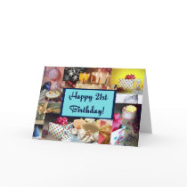 Happy 21st Birthday Greeting Cards