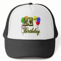 Happy 21st Birthday Merchandise hats