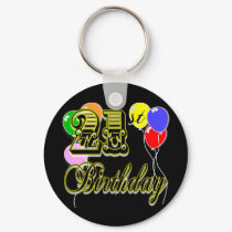 Happy 21st Birthday Merchandise keychains