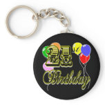 Happy 21st Birthday Merchandise Keychains