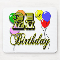 Happy 21st Birthday Merchandise mousepads