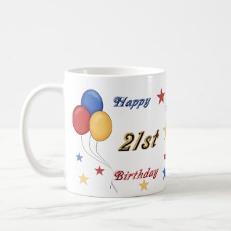 Happy 21st Birthday Mug mug