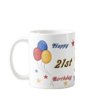 Happy 21st Birthday Mug