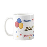 Happy 21st Birthday Mug