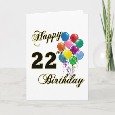 22nd+birthday+card