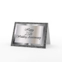 Happy 25th Wedding Anniversary cards by TheStampStore Happy 25th Wedding Anniversary cards
