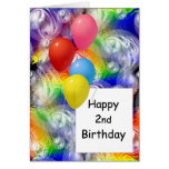 Happy 2nd Birthday Greeting Cards